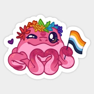 Pride Pretzel Aroace Sticker